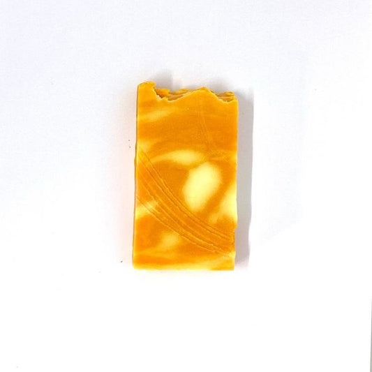 Orange Blast Soap Bar With Olive Oil , Coconut oil And Vitamin E Base | SLS And Paraben Free