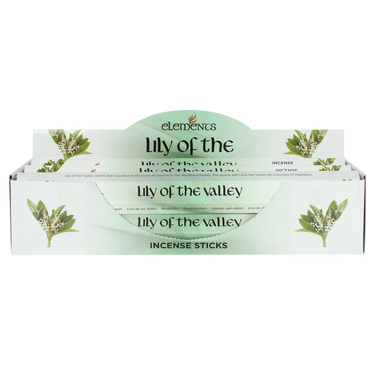 Lily of the Valley Elements Incense Sticks (Pack of 6 )