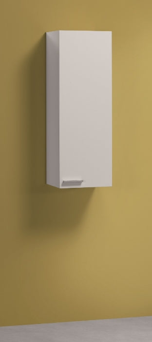 Ziya - | Bathroom Wall Cupboard White Gloss