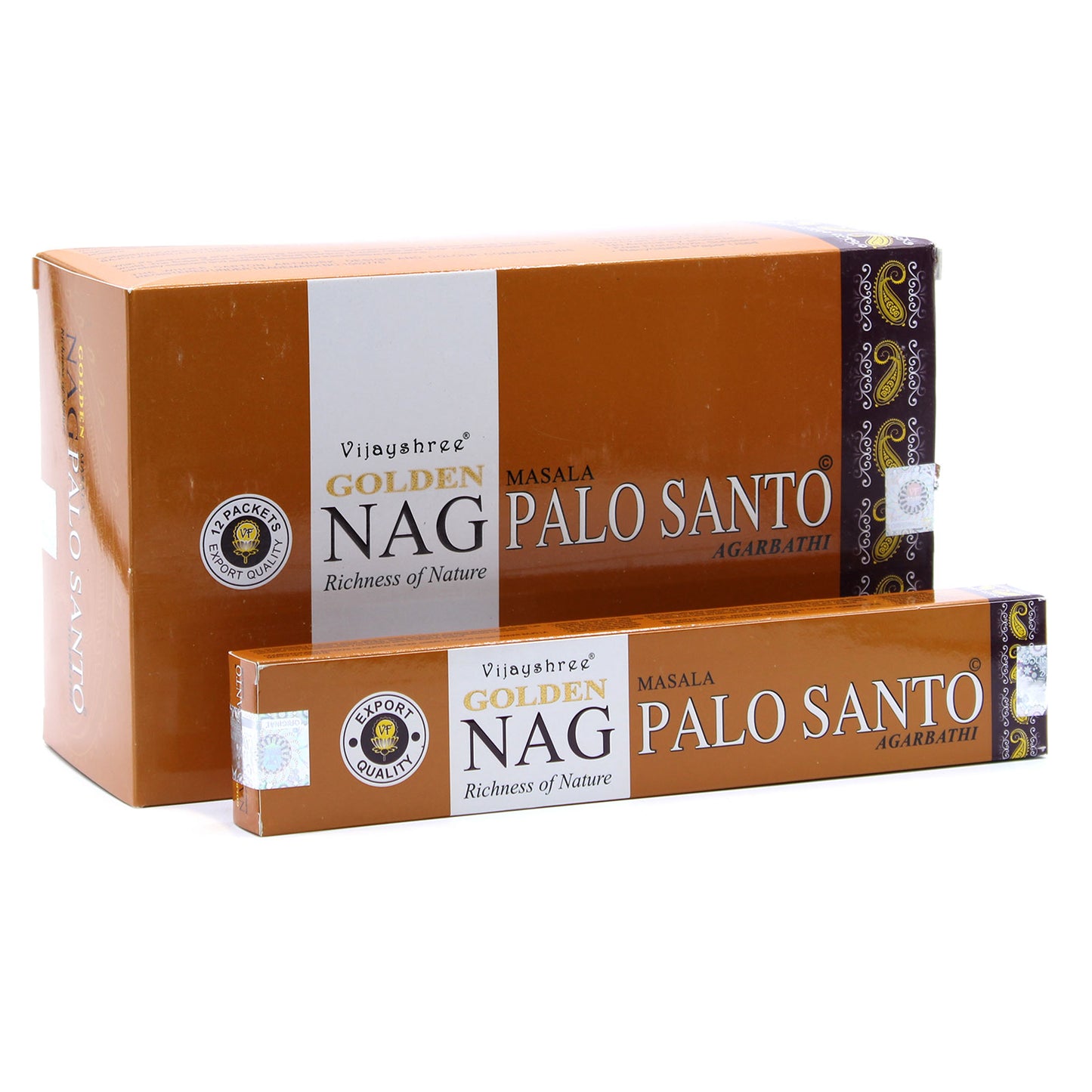 15g Golden Nag Champa Incense Sticks- Palo Santo Incense