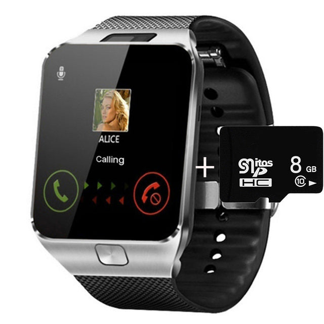 Bluetooth Digital Smart Watch DZ09 Smartwatch Android Phone Call Connect Watch Men 2G GSM SIM TF Card Camera