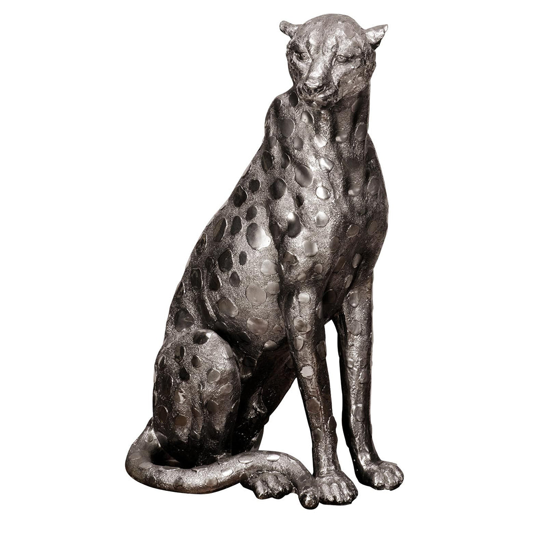 MOWGLI - Silver Cheetah Figurine