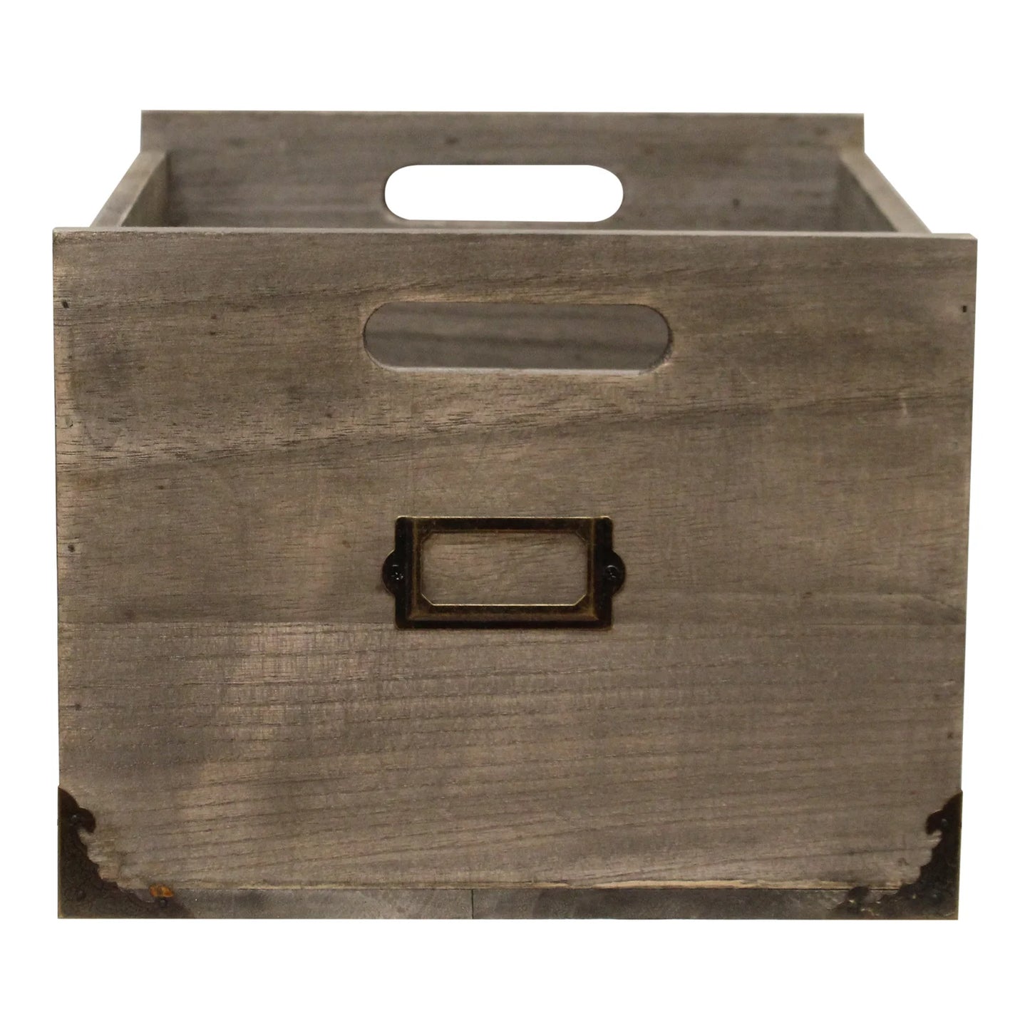 Wooden Office Storage Box, 26x32x20cm.