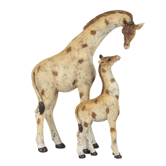 Stand Tall Giraffe Mother and Baby Ornament