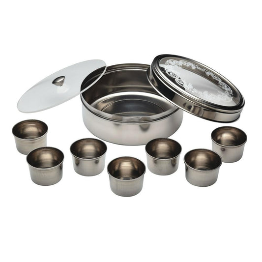 World of Flavours Stainless Steel Masala Dabba